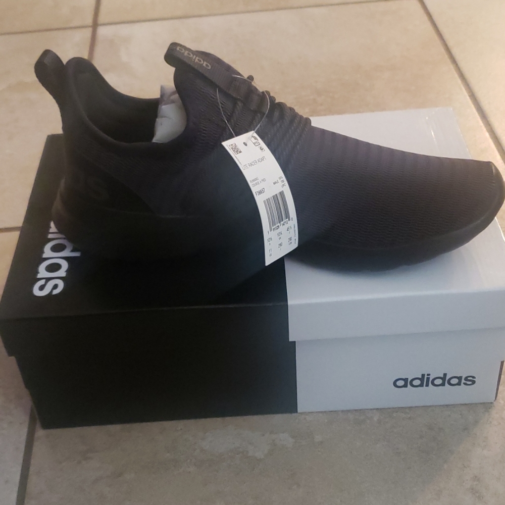 Addias men Lite racer adapt tennis shoes